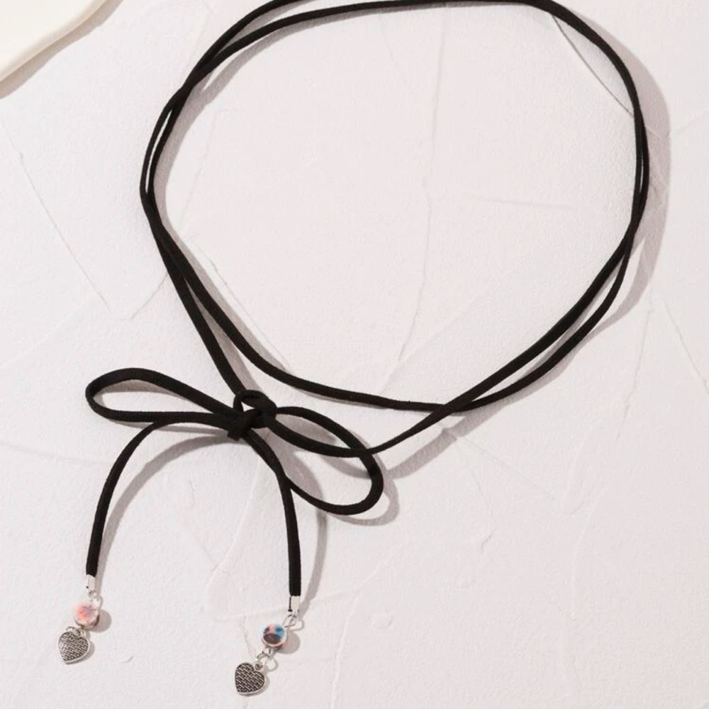 💜 Awesome Long Boho Layering Hearts Strand Necklace 💜
